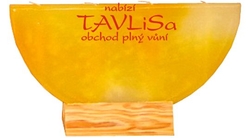 svíčka Art měsíc žlutý Rentex