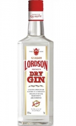 Gin Lordson Dry 37,5% 0,7l Belgie etik4