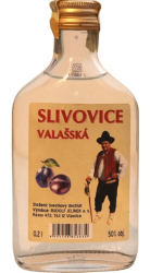 Slivovice Valašská 50% 0,2l R.J. placatice