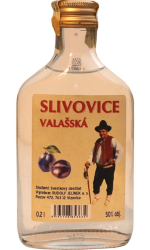 Slivovice Valašská 50% 0,2l R.J. placatice