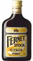 Fernet Stock citrus 30% 0,197l Božkov