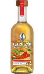 Bylinná Carskaja Spicy Pepper 35% 0,5l etik2