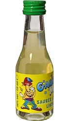 Saurer Apfel likor 16% 20ml Gaudi MAX miniatura