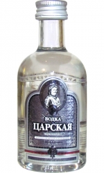 Vodka Carskaja Original 40% 50ml miniatura