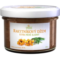 Džem Rakytníkový extra Méně sladký 220g Grešík