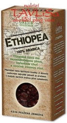 Káva Ethiopea 100g pražená zrnková Grešík