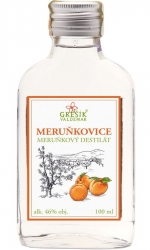 Meruňkovice 46% 100ml Grešík malá placatice