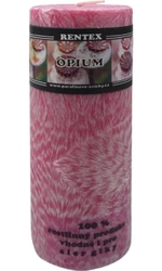 svíčka váleček Opium palmová 190g Rentex