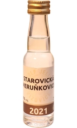 Starovická meruňkovice 2021 42% 50% 20ml miniatura