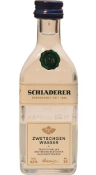 Zwetschgenwasser 42% 30ml Schladerer mini etik3