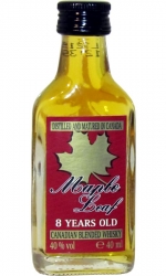 Whiskey Maple Leaf 8Years Old 40% 40ml miniatura