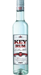 Rum KEY Rum White 37,5% 0,5l etik2