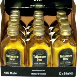 whisky Tullamore Dew 40% 50ml x12 miniatura