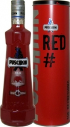 Likér Puschkin Red Orange 17,5% 0,7l Plech Tuba