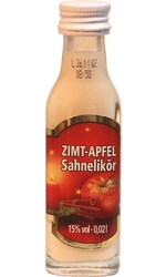 Zimt-Apfel Sahnelikör 15% 20ml Uwe Muller mini
