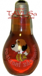 Sklo Žárovka 0,2l náplň Rum tuzemák 37,5% záchrana