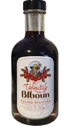 Tekutý Blboun brusinka horská likér 25% 0,2l
