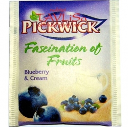 čaj přebal Pickwick Blueberry a Cream