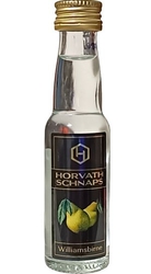 Williams birne Schnaps 38% 20ml Horvath miniatura