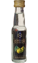 Williams birne Schnaps 38% 20ml Horvath miniatura