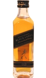 Whisky Johnnie Walker Black 12y 40% 50ml mini eti4