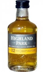 Whisky Highland Park 12 Years 40% 50ml