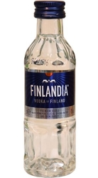 Vodka Finlandia Clear 40% 50ml miniatura etik3