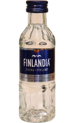 Vodka Finlandia Clear 40% 50ml miniatura etik3