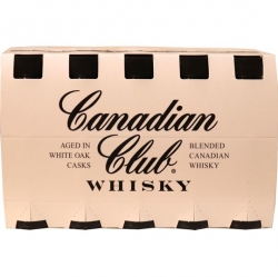 Whisky Canadian Club 6 years 40% 50ml x10 mini