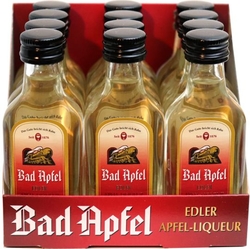 Bad Apfel Edler liqueur 41% 20ml x12 miniatur
