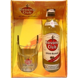 Rum Havana Club Anejo Blanco 37,5% 0,7l sklenička
