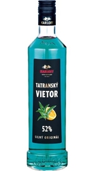 Tatranský Vietor 52% 0,7l originál Karloff etik3