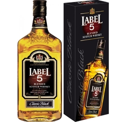 Whisky Label 5 40% 0,7l krabička
