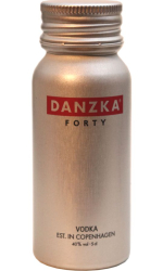 vodka Clear Forty 40% 50ml Danzka v sada Minipack1