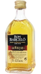 Rum Ron Barceló Anejo 37,5% 50ml miniatura etik3