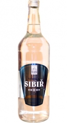 Vodka Sibiř 37,5% 1l Starorežná etik2