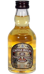 Whisky Chivas Regal 12y 40% 50ml miniatura etik3