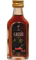 Cassis likör 16% 20ml Aromatique miniatura