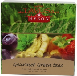 Kolekce čaj zelený Gourmet ovocný 60x1,5g Hyson
