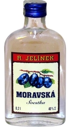Švestka Moravská 40% 0,2l Jelínek placatice