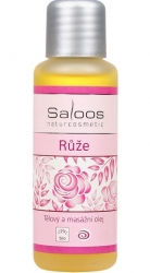 masážní olej Růže 250ml Saloos