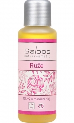 masážní olej Růže* 250ml Saloos