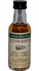 whisky Glenmorangie 43% 50ml Madeira miniatura