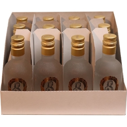 Vodka IMPERIAL GOLD 40% 50ml x12 miniatur etik2