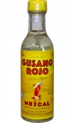 Tequila Gusano Rojo 38% 50ml s červem etik2 mini