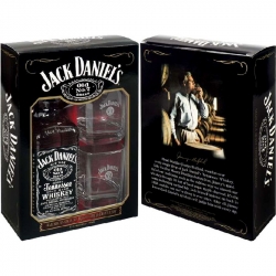 Whisky Jack Daniels 40% 0,7l +2x sklo Tennes etik2