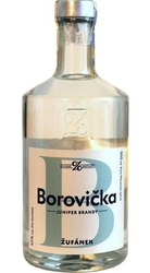 Borovička 45% 0,5l Žufánek etik2