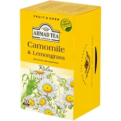 čaj Bylinný Camomile a Lemongrass 20x2g Ahmad