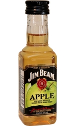 Whisky Jim Beam 35% 50ml Apple miniatura v Sada č1