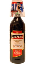 Vermut Cinzano Rosso 15% 1l sklenička